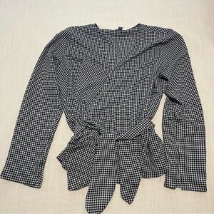 Nine West Black and White Women's Top